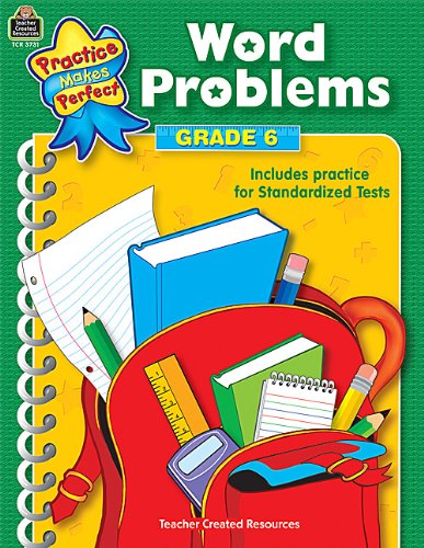 Cover for Robert Smith · Word Problems Grade 6 (Practice Makes Perfect,teacher Created Materials) (Taschenbuch) (2003)