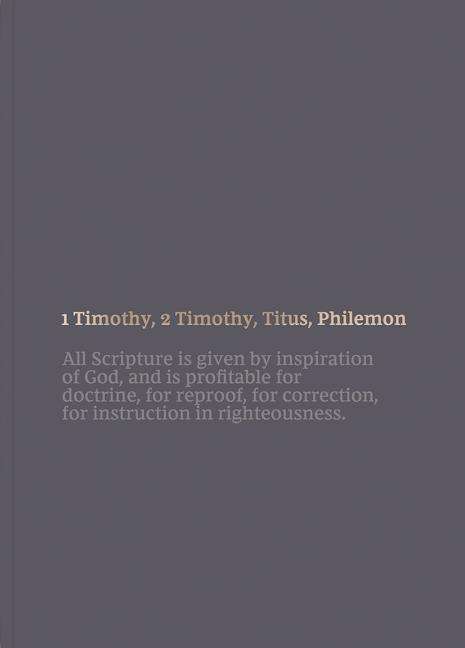 NKJV Bible Journal - 1-2 Timothy, Titus, Philemon, Paperback, Comfort Print: Holy Bible, New King James Version - Thomas Nelson - Livros - Thomas Nelson Publishers - 9780785236313 - 15 de outubro de 2020