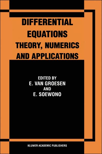 Cover for E W C Van Groesen · Differential Equations: Proceedings of the Icde '96 Held in Bandung Indonesia (Innbunden bok) (1998)