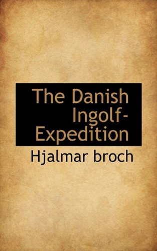 Cover for Hjalmar Broch · The Danish Ingolf-expedition (Paperback Bog) (2009)