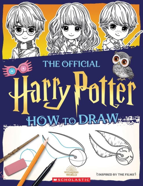 Official Harry Potter How to Draw - Harry Potter - Isa Gouache - Livros - Scholastic US - 9781339032313 - 14 de março de 2024
