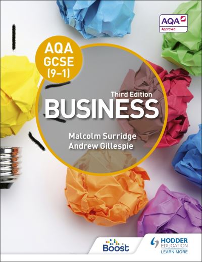 Cover for Malcolm Surridge · AQA GCSE (9-1) Business, Third Edition (Paperback Book) (2022)