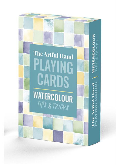 Cover for Editors of David &amp; Charles, Editors of David &amp; (Author) · The Artful Hand Playing Cards: Watercolor Tips &amp; Tricks (Orakelkort/tarotkort) (2025)