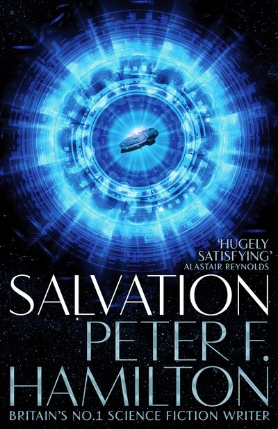 Cover for Peter F. Hamilton · Salvation (Hardcover bog) (2018)
