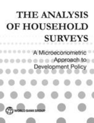 Cover for Angus Deaton · The analysis of household surveys: a microeconometric approach to development policy (Paperback Bog) [Reissue ed., 2018 edition] (2019)
