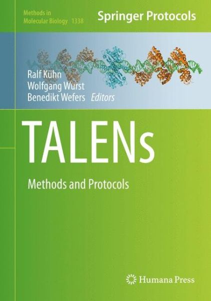 Cover for TALENs: Methods and Protocols - Methods in Molecular Biology (Hardcover Book) [1st ed. 2016 edition] (2015)