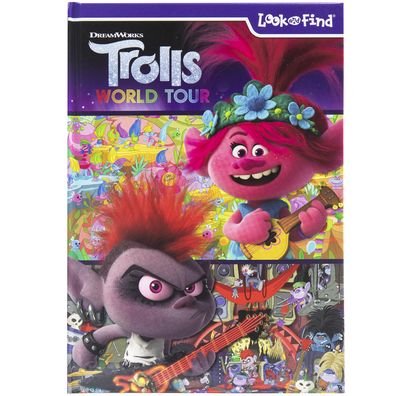 Cover for P I Kids · DreamWorks Trolls World Tour: A Troll New World Look and Find (Gebundenes Buch) (2020)