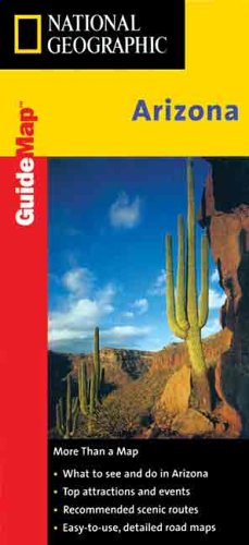 Cover for National Geographic Society · National Geographic Arizona: Guidemap (National Geographic Guidemaps) (Paperback Book) (1999)