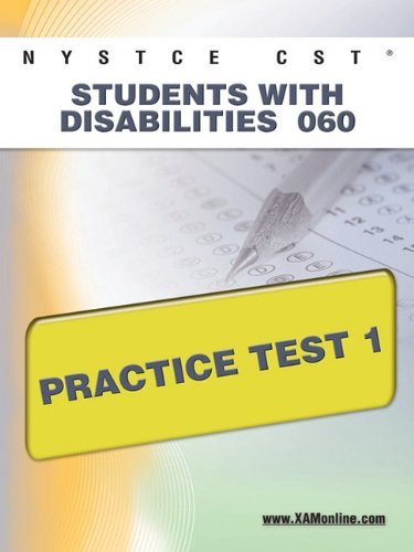 Cover for Sharon Wynne · Nystce Cst Students with Disabilities 060 Practice Test 1 (Paperback Book) [Stg edition] (2011)
