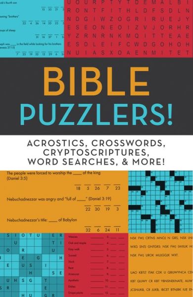 Cover for Compiled By Barbour Staff · Bible Puzzlers! (Paperback Book) (2021)