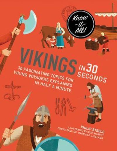 Cover for Philip Steele · Vikings in 30 Seconds - Kids 30 Second (Paperback Bog) (2017)