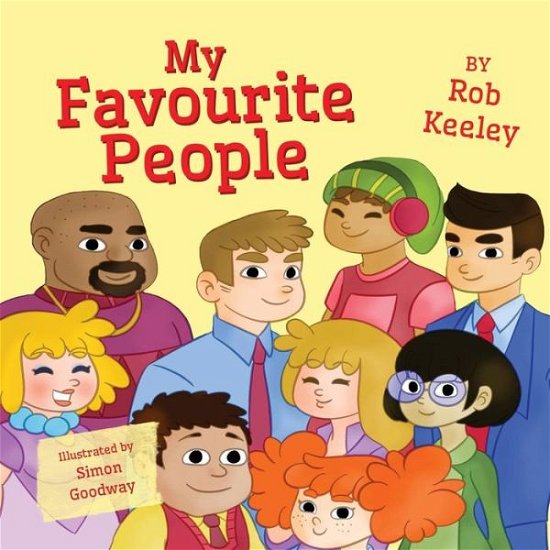 Cover for Rob Keeley · My Favourite People (Paperback Bog) (2018)