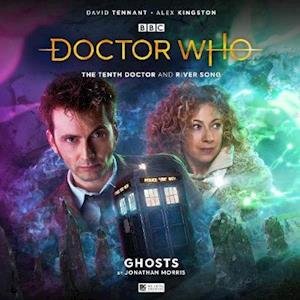 Cover for Jonathan Morris · The Tenth Doctor Adventures: The Tenth Doctor and River Song - Ghosts - The Tenth Doctor and River Song (Lydbog (CD)) (2021)