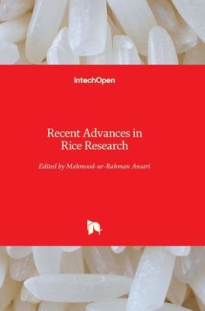Cover for Mahmood-ur- Rahman Ansari · Recent Advances in Rice Research (Innbunden bok) (2021)