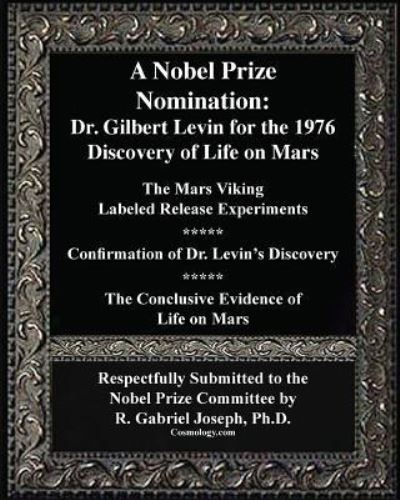 Cover for R Gabriel Joseph · A Nobel Prize Nomination (Paperback Book) (2018)