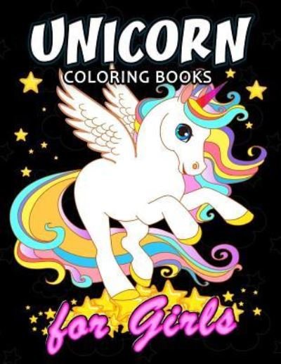Cover for Kodomo Publishing · Unicorn Coloring Book for Girls (Paperback Book) (2018)