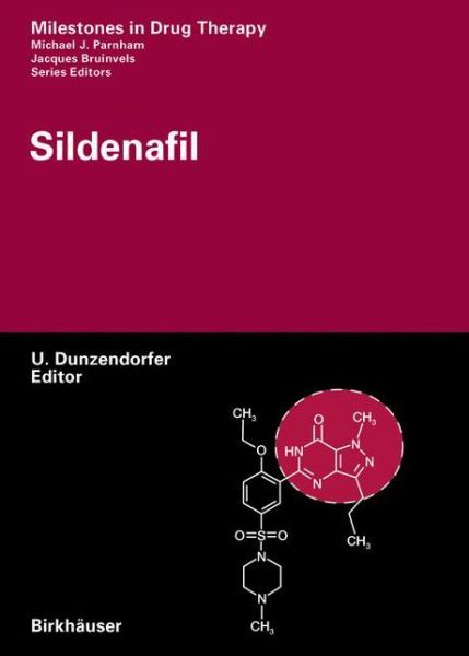 Cover for Udo Dunzendorfer · Sildenafil - Milestones in Drug Therapy (Taschenbuch) [Softcover reprint of the original 1st ed. 2004 edition] (2012)