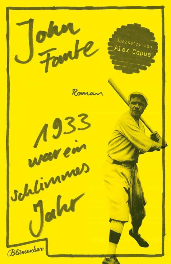 Cover for Fante · 1933 war ein schlimmes Jahr (Book)