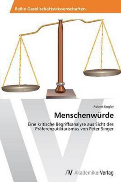 Cover for Kogler Robert · Menschenwurde (Paperback Book) (2012)