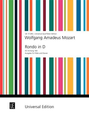 Rondo D Kv184 - Wolfgang Amadeus Mozart - Books - Universal Edition - 9783702414313 - December 4, 2015