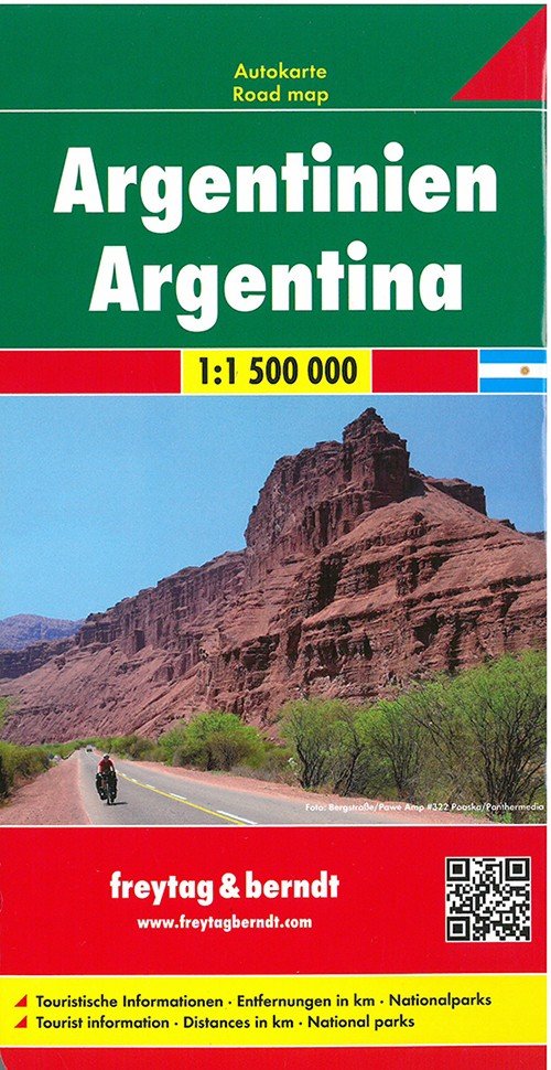 Argentina Road Map 1:1 500 000 - Freytag & Berndt - Books - Freytag-Berndt - 9783707914313 - September 1, 2016