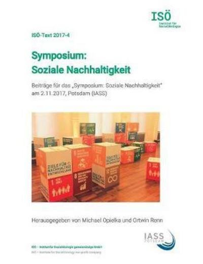 Cover for Opielka · Symposium: Soziale Nachhaltigke (Bog) (2017)