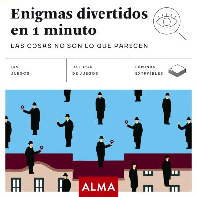 Cover for Editorial Alma · Enigmas Divertidos en 1 Minuto (Taschenbuch) (2020)