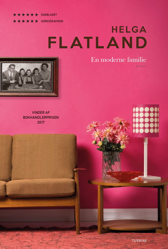 Cover for Helga Flatland · En moderne familie (Hardcover Book) [1er édition] (2018)