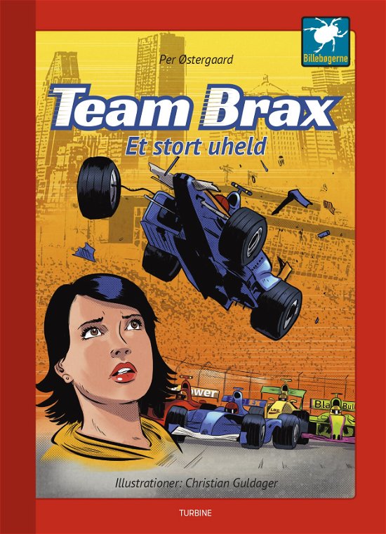 Cover for Per Østergaard · Billebøgerne: Team Brax - Et stort uheld (Innbunden bok) [1. utgave] (2019)