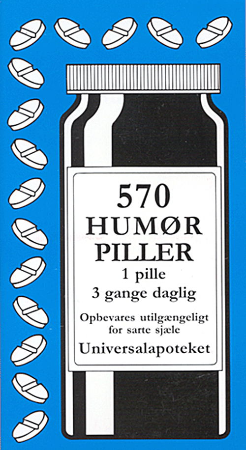 Cover for Jacob Wisby · 570 humørpiller (Hæftet bog) [1. udgave] (1999)