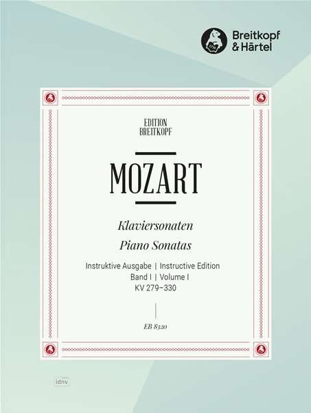 Sämtliche Klaviersonaten Band 1 - Mozart - Books - SCHOTT & CO - 9790004176313 - June 14, 2018