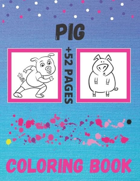 Cover for Pig Coloring Book (Pocketbok) (2020)