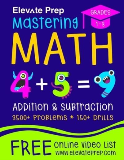 Cover for Elevate Prep · Mastering Math Addition and Subtraction (Paperback Book) (2021)