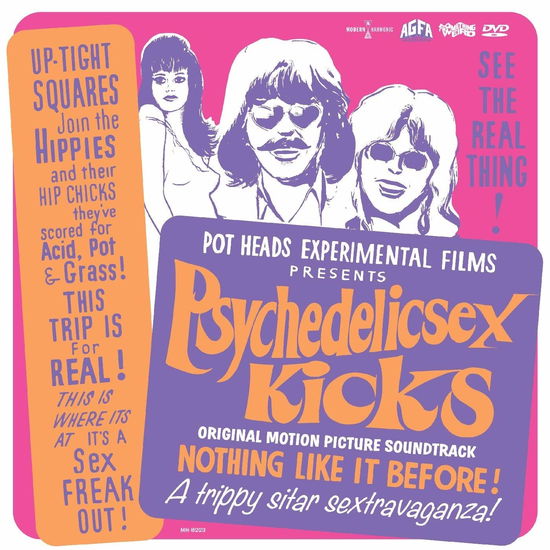 Cover for Psychedelic Sex Kicks · Original Motion Picture Soundtrack (Coloured Vinyl) (LP) (2020)