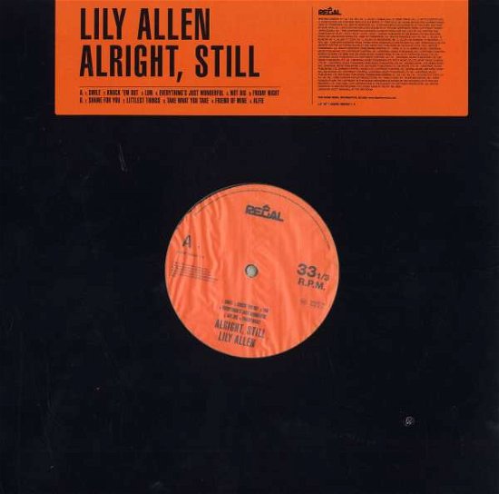 Cover for Lily Allen · Alright, Still (LP) [Standard edition] (2006)