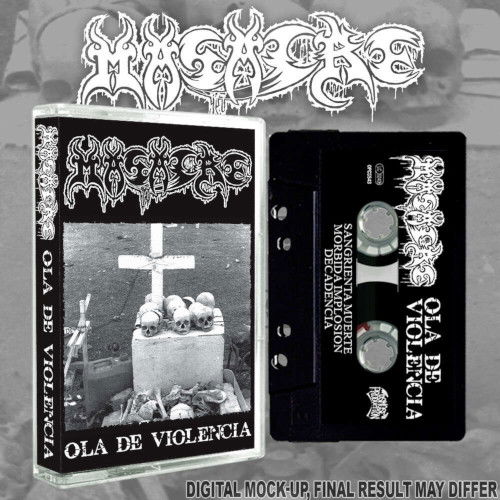 Cover for Masacre · Ola De Violencia (MC) (Cassette) (2025)