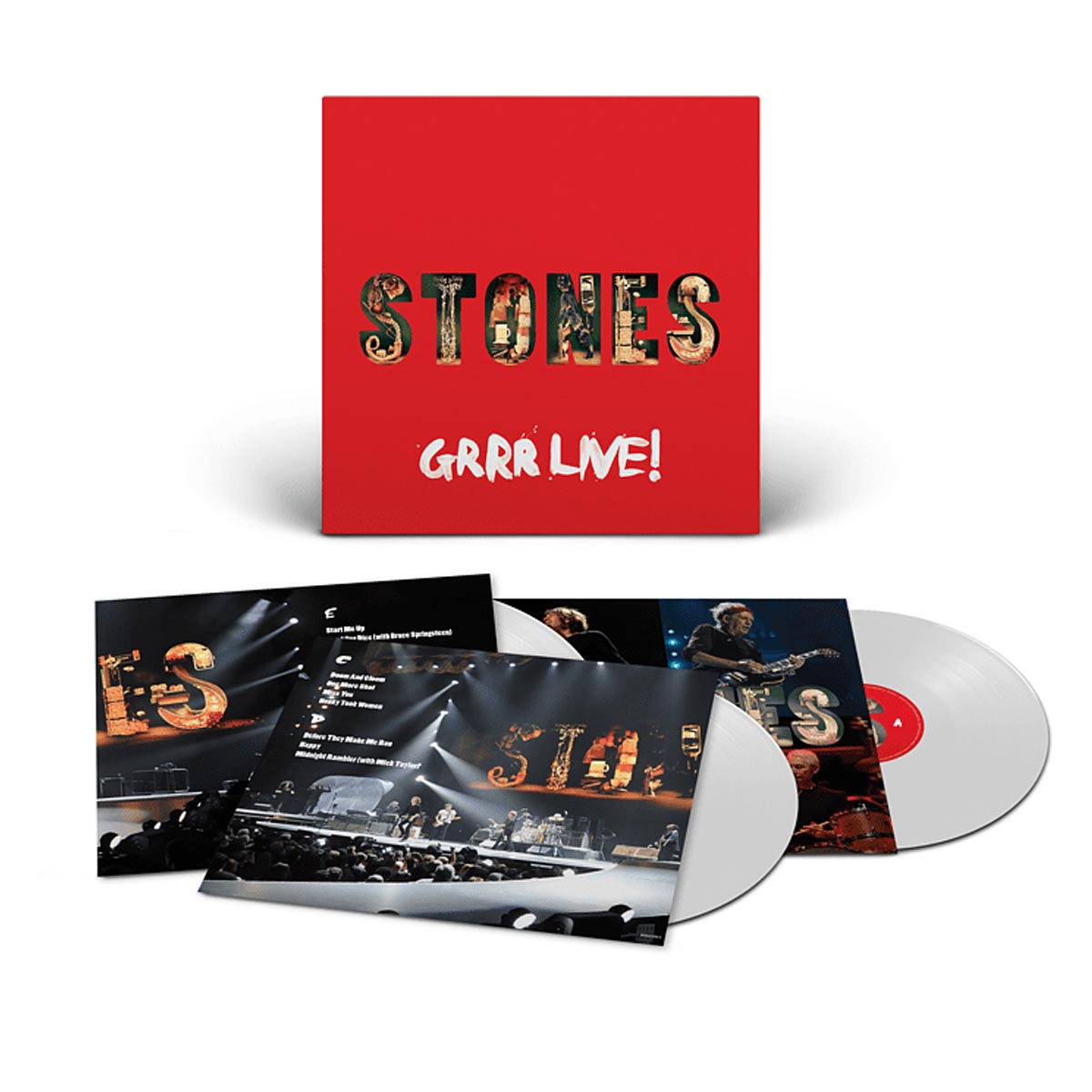 Grrr Live! Limited White Vinyl edition