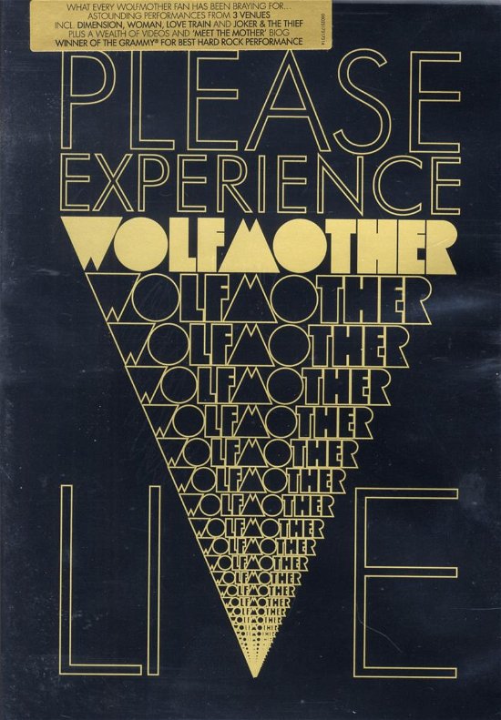 Cover for Wolfmother · Please Experience...Live (DVD) (2007)