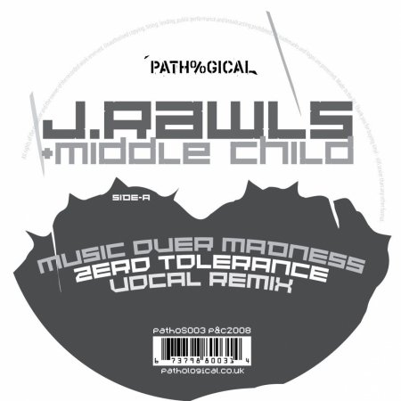 Cover for J. Rawls · Music over Madness Rmx (12&quot;) [Remix edition] (2008)