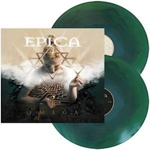 Cover for Epica · Omega (Blue / Green Swirl Vinyl) (LP)