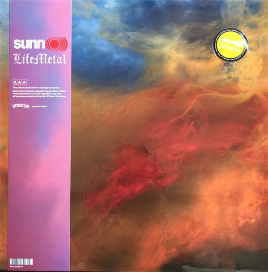Cover for Sunn O))) · Life Metal (Yellow) (LP) (2022)