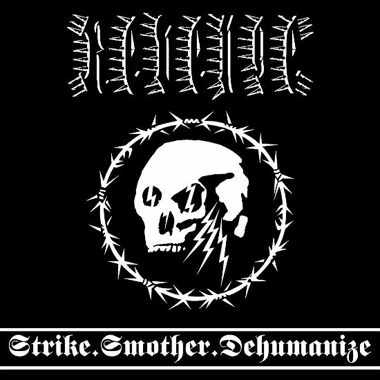 Revenge · Strike.smother.dehumanize (Clear / White Marble Vinyl) (LP) [Coloured edition] (2020)