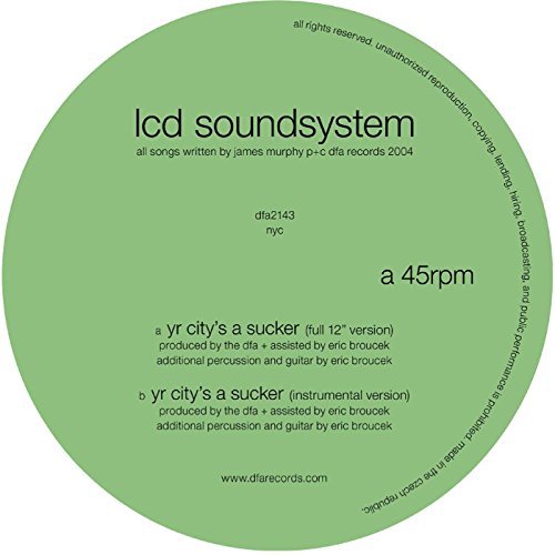 Cover for Lcd Soundsystem · Yr City's A Sucker (LP) (2015)
