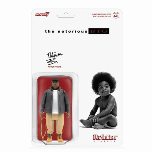 Notorious B.I.G. Reaction Figure - Notorious B.i.g. - Fanituote - SUPER 7 - 0840049809314 - sunnuntai 18. heinäkuuta 2021