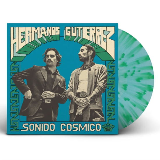 Cover for Hermanos Gutierrez · Sonida Cosmico (Indie Exclusive Light Blue &amp; Green Splatter Vinyl) (LP) (2024)