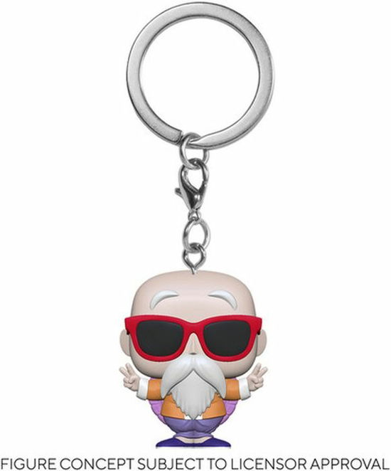 Cover for Funko Pop! Keychain: · Dragon Ball Z- Master Roshi (Peace Sign) (MERCH) (2021)