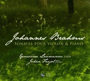 Cover for Brahms / Laurenceau / Farjot · Violin Sonatas (CD) [Digipak] (2010)