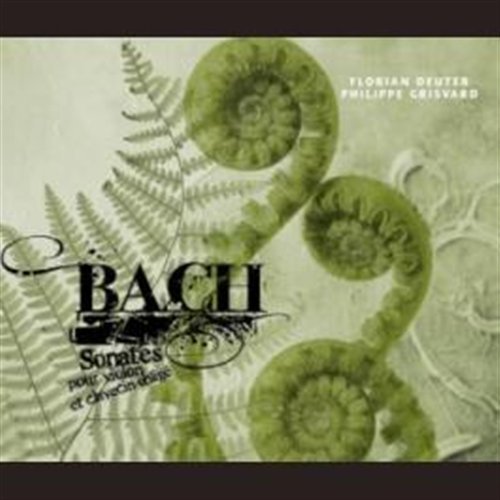 Cover for Bach,j.s. / Deuter / Grisvard / Mate · Sonatas for Violin &amp; Harpsichord (CD) (2012)
