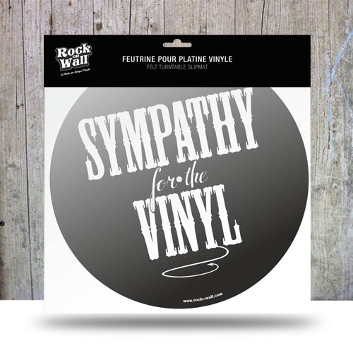 Slipmat Sympathy for the Vinyl - Music Protection - Musik - ROCK ON WALL - 3760155850314 - 1. Oktober 2022