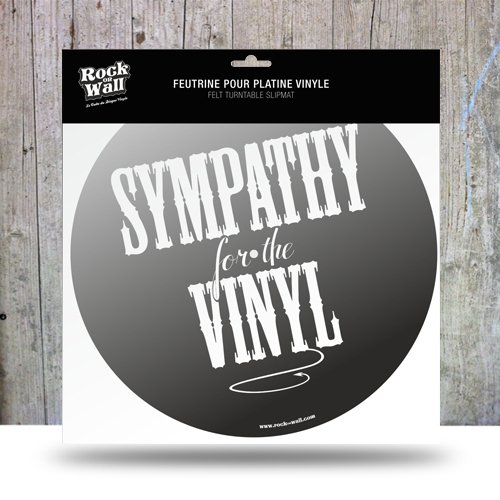 Slipmat Sympathy for the Vinyl - Music Protection - Musik - ROCK ON WALL - 3760155850314 - October 1, 2022